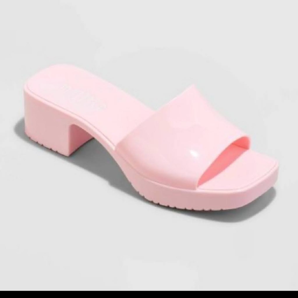 Mad Love Marni Jelly Slide Heels